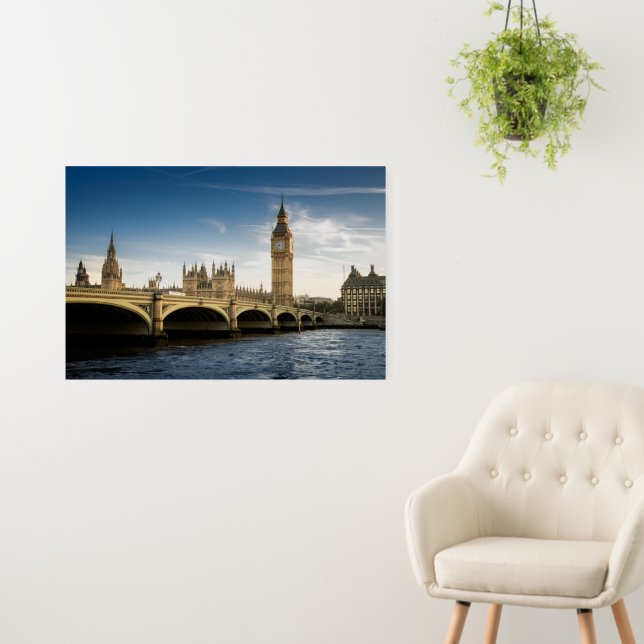 Monuments | Big Ben, London England Foam Board (In Situ (Wall))