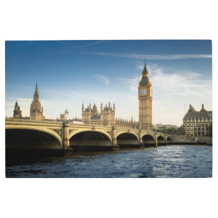 Monuments Big Ben, London England Metal Print