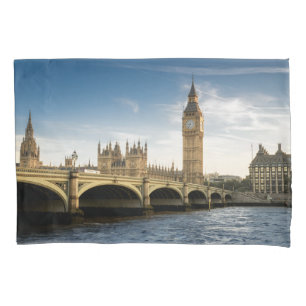 Monuments Big Ben, London England Pillow Case