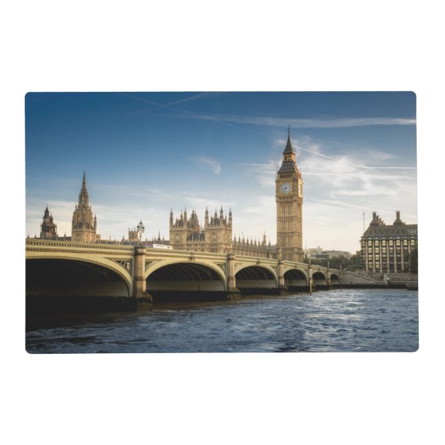 Monuments | Big Ben, London England Placemat (Front)