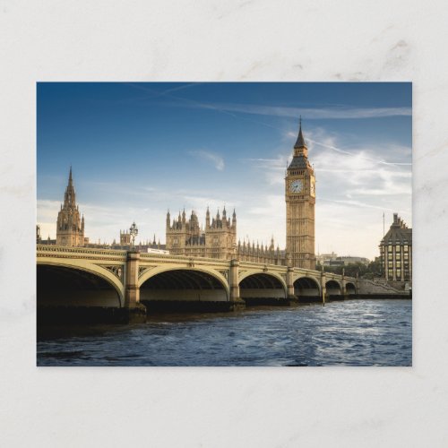Monuments  Big Ben London England Postcard