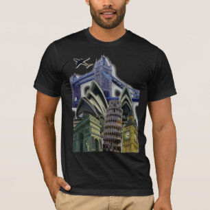 Monuments Collage T-Shirts