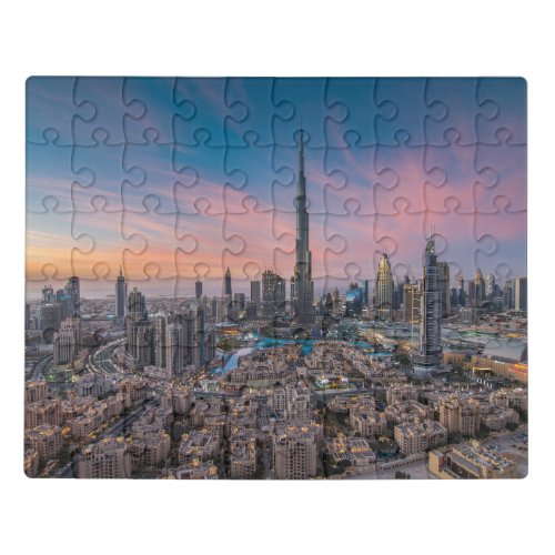 Monuments  Dubai Cityscape Jigsaw Puzzle