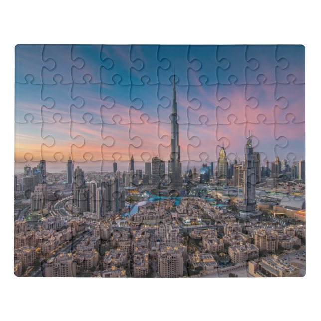 Monuments | Dubai Cityscape Jigsaw Puzzle (Puzzle Horizontal)