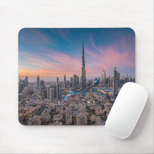 Monuments  Dubai Cityscape Mouse Pad