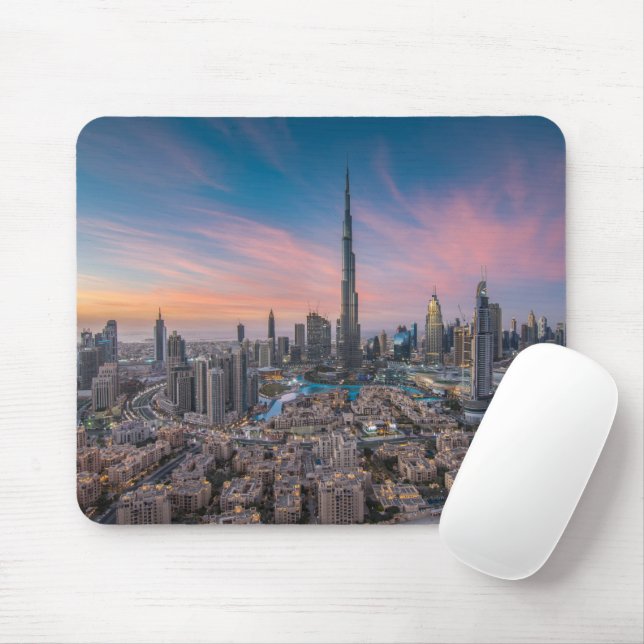Monuments | Dubai Cityscape Mouse Pad (With Mouse)