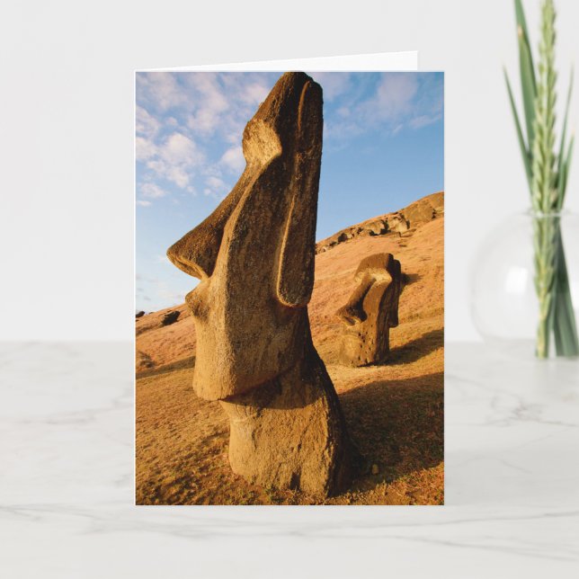 Monuments | Easter Island Card (Front)