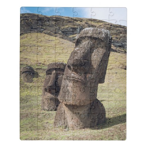Monuments  Easter Island Chile Jigsaw Puzzle