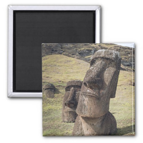 Monuments  Easter Island Chile Magnet