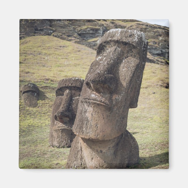 Monuments | Easter Island, Chile Magnet (Front)