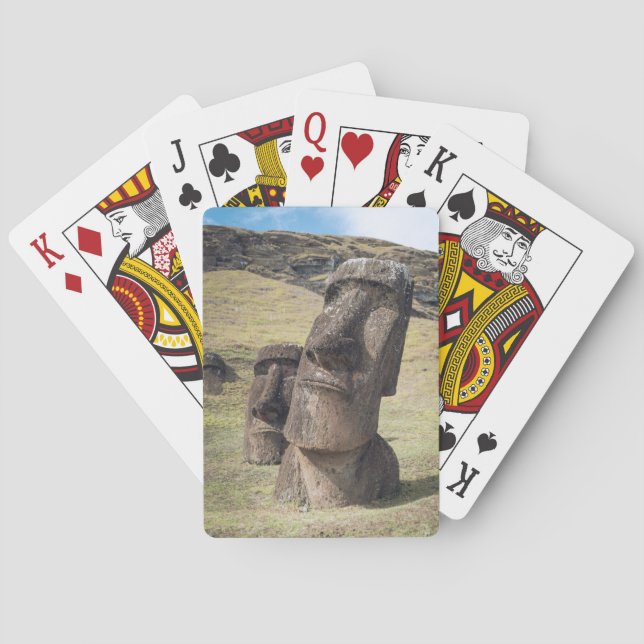 Monuments | Easter Island, Chile Poker Cards (Back)