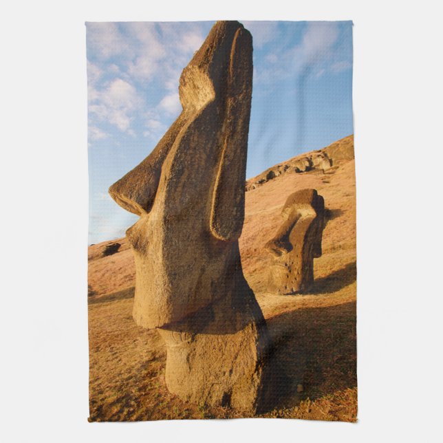 Monuments | Easter Island Kitchen Towel (Vertical)