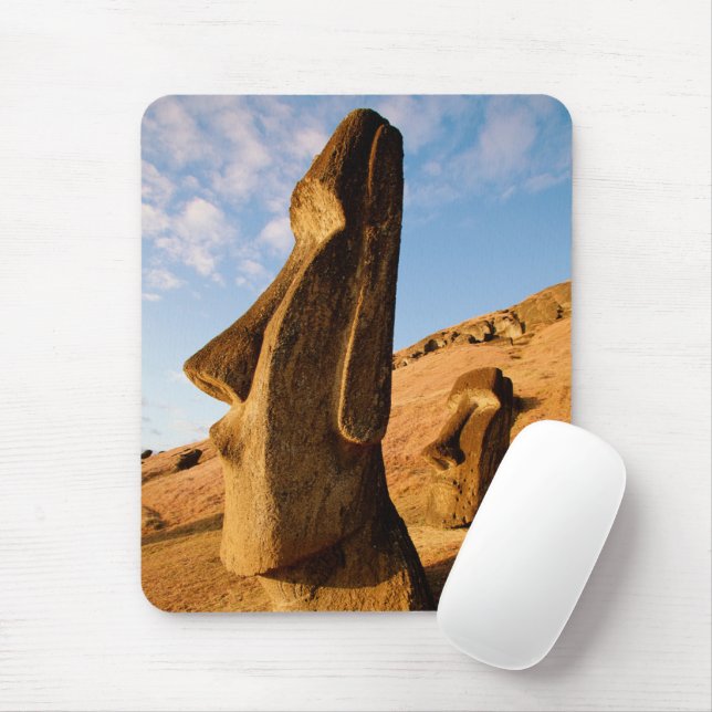 Monuments | Easter Island Mouse Pad (With Mouse)