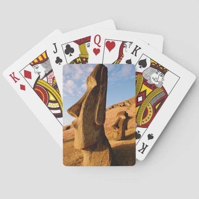 Monuments | Easter Island Poker Cards (Back)