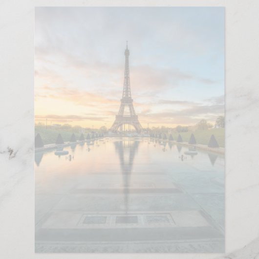 Monuments | Eiffel Tower Sunrise (Front)