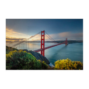 Monuments Golden Gate San Francisco Acrylic Print