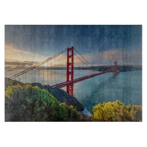 Monuments  Golden Gate San Francisco Cutting Board