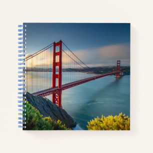 Monuments   Golden Gate San Francisco Notebook