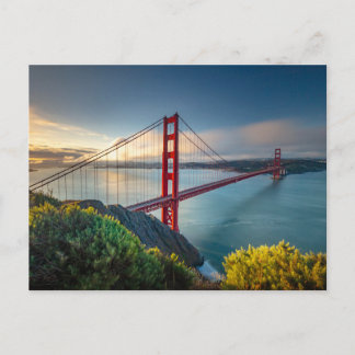 Monuments | Golden Gate San Francisco Postcard
