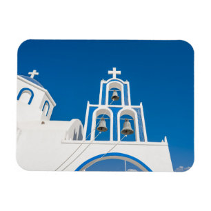 Monuments Greek Blue Dome Church Magnet
