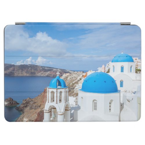Monuments  Greek Blue Domed Churches iPad Air Cover