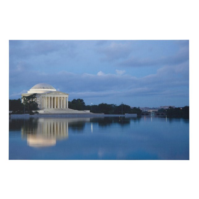 Monuments | Jefferson Memorial Faux Canvas Print (Front)