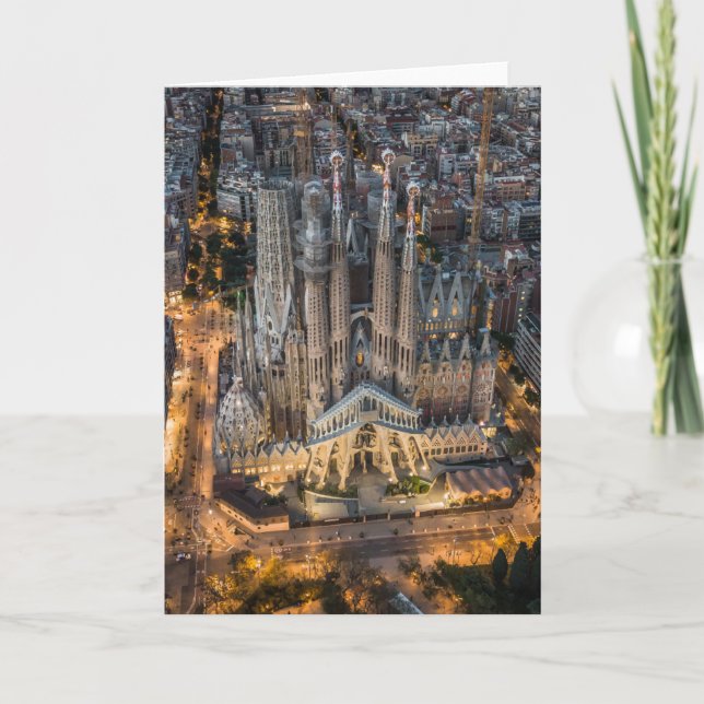 Monuments | La Sagrada Familia Card (Front)
