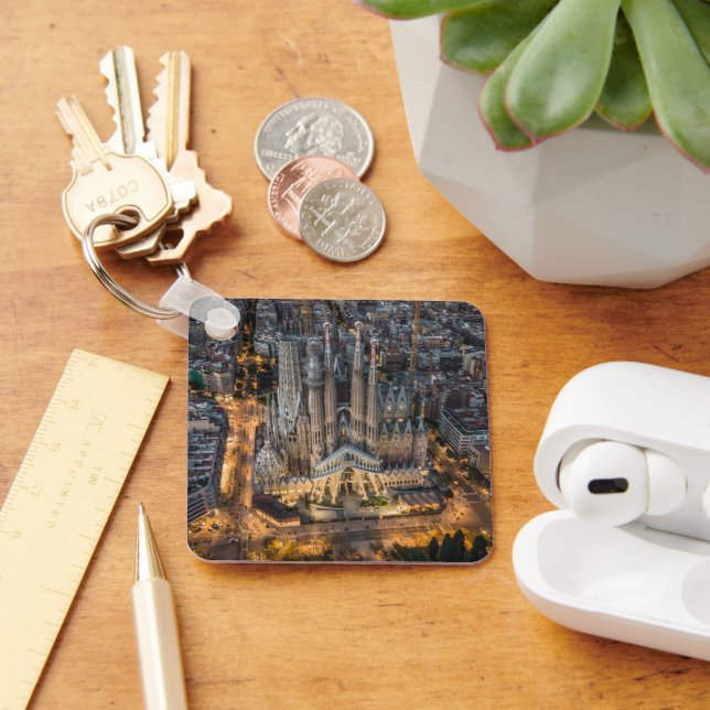 Monuments | La Sagrada Familia Keychain (Desk)