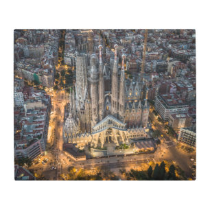 Monuments   La Sagrada Familia Metal Print