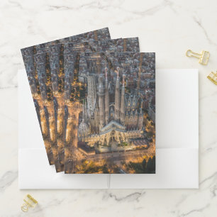 Monuments   La Sagrada Familia Pocket Folder