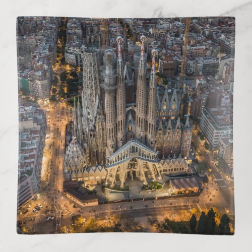 Monuments  La Sagrada Familia Trinket Tray