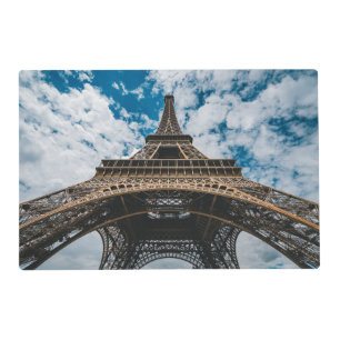 Monuments Looking Up at the Eiffel Tower Placemat