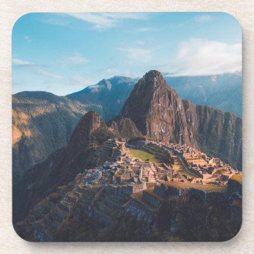 Monuments  Machu Picchu Peru Beverage Coaster