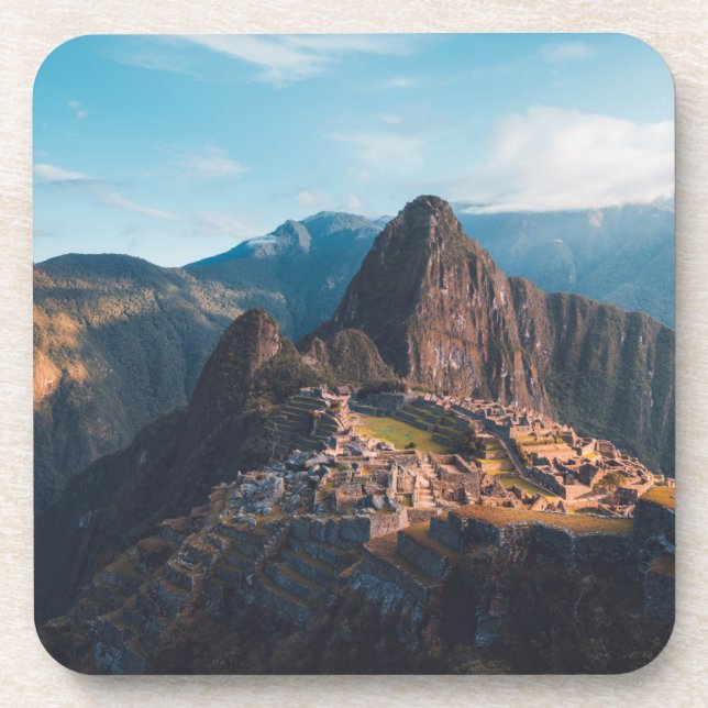Monuments | Machu Picchu, Peru Beverage Coaster (Front)