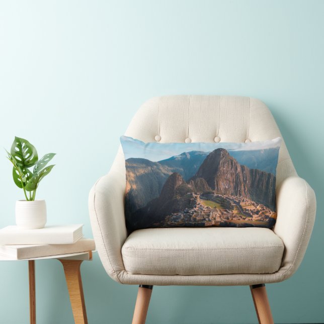 Monuments | Machu Picchu, Peru Lumbar Pillow (Chair)