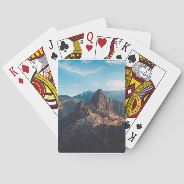 Monuments | Machu Picchu, Peru Poker Cards (Back)