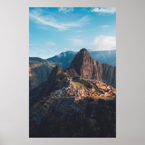 Monuments  Machu Picchu Peru Poster