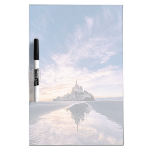 Monuments   Mont Saint-Michel, Normandy France Dry Erase Board
