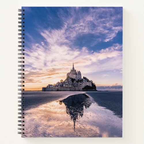Monuments  Mont Saint_Michel Normandy France Notebook