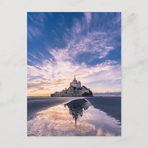 Monuments  Mont Saint_Michel Normandy France Postcard