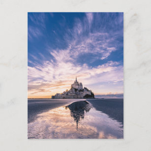 Monuments   Mont Saint-Michel, Normandy France Postcard