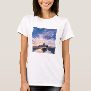 Monuments Mont Saint-Michel, Normandy France T-Shirt