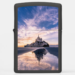 Monuments Mont Saint-Michel, Normandy France Zippo Lighter