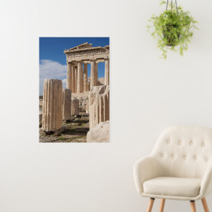 Monuments   Parthenon Acropolis Athens Greece Foam Board