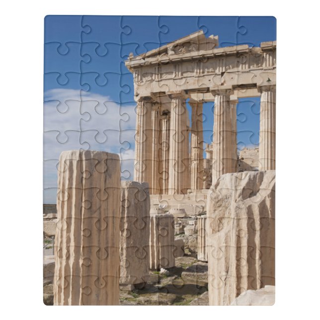 Monuments | Parthenon Acropolis Athens Greece Jigsaw Puzzle (Puzzle Vertical)