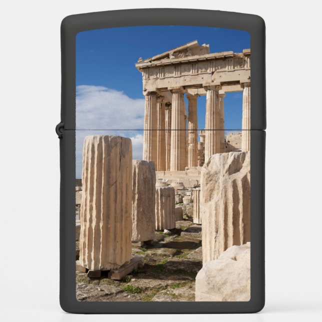 Monuments | Parthenon Acropolis Athens Greece Zippo Lighter (Front)