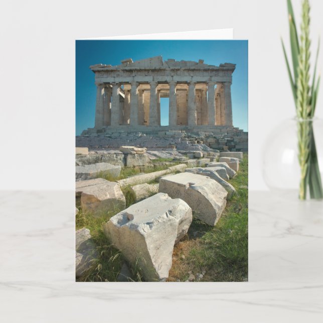 Monuments | Parthenon Athens, Greece Card (Front)