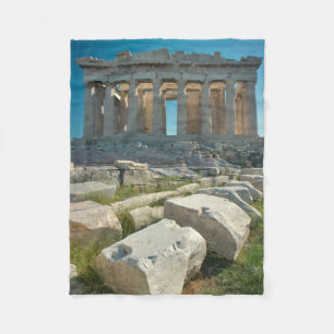 Monuments   Parthenon Athens, Greece Fleece Blanket