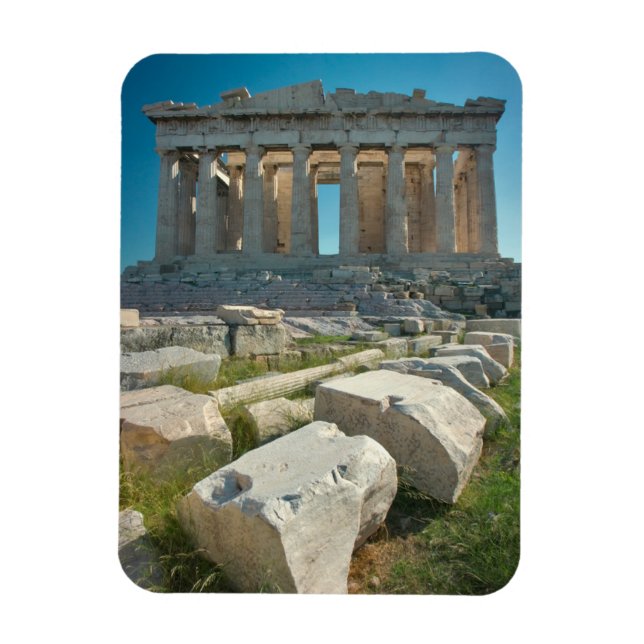 Monuments | Parthenon Athens, Greece Magnet (Vertical)