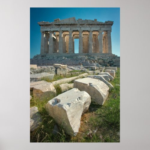 Monuments  Parthenon Athens Greece Poster